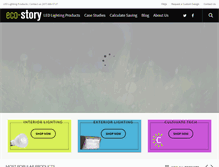 Tablet Screenshot of eco-story.com